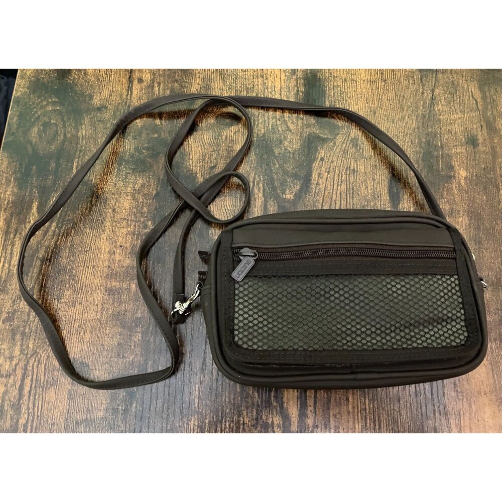 Buxton small brown crossbody bag